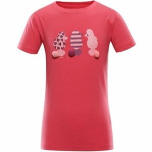 NAX POLEFO Dětské triko, růžová, velikost 104-110