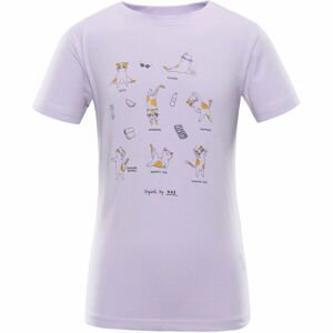 NAX POLEFO Dětské triko, fialová, velikost 116-122