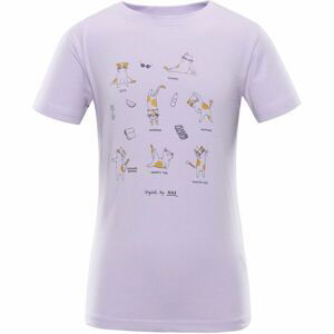 NAX POLEFO Dětské triko, fialová, velikost 128-134