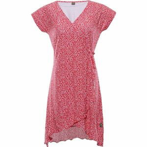 NAX MAIGA Dámské šaty, růžová, veľkosť XL