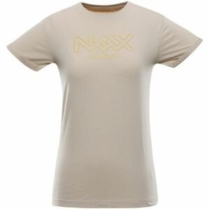 NAX JULEPA Dámské triko, béžová, velikost M