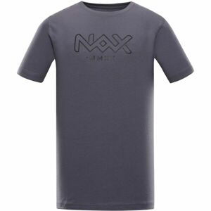 NAX QADAS Pánské triko, šedá, velikost M