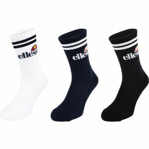 ELLESSE PULLO 3Pk SOCKS Ponožky, černá, velikost 40/43