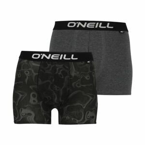 O'Neill PAINT&PLAIN 2-PACK Pánské boxerky, černá, velikost M