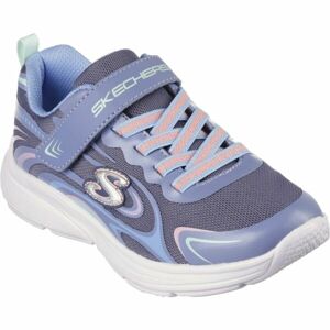 Skechers WAVY LITES Dětská vycházková obuv, světle modrá, velikost 31