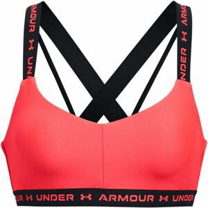 Under Armour CROSSBACK LOW Dámská podprsenka, oranžová, velikost XS