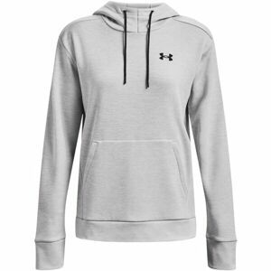 Under Armour FLEECE LC HOODIE Dámská mikina, šedá, velikost XS