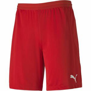 Puma TEAM FINAL 21 KNIT SHORTS Pánské kraťasy, červená, velikost XXL