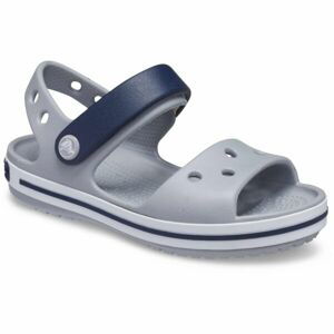 Crocs CROCBAND SANDAL K Dětské sandály, šedá, velikost 23/24