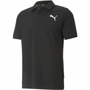 Puma ESS PIQUE POLO Pánské polo triko, černá, velikost S