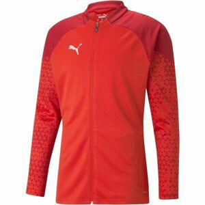 Puma TEAMCUP TRAINING JACKET Pánská fotbalová bunda, červená, velikost XL