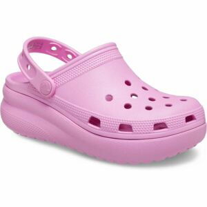 Crocs CLASSIC CROCS CUTIE CLOG K Dětské pantofle, růžová, veľkosť 36/37