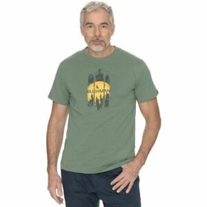 BUSHMAN BRAZIL Pánské tričko, světle zelená, velikost XXXXL