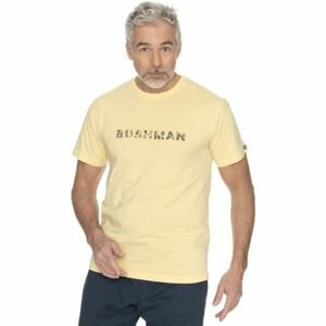 BUSHMAN BRAZIL Pánské tričko, žlutá, velikost XL