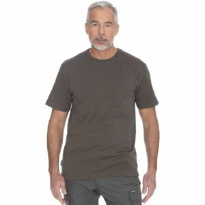 BUSHMAN ORIGIN Pánské tričko, hnědá, veľkosť 4XL