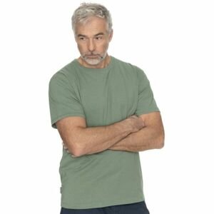BUSHMAN AGAR Pánské tričko, světle zelená, velikost M