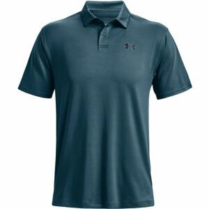 Under Armour T2G POLO Pánské golfové polotričko, tmavě zelená, velikost S