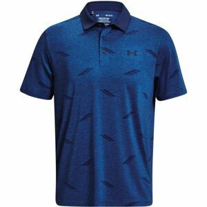 Under Armour PLAYOFF DEUCES JACQ POLO Pánské polotričko, modrá, velikost XL