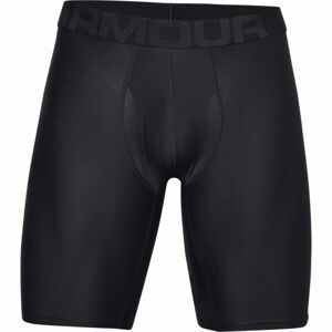 Under Armour TECH 9IN 2 PACK Pánské boxerky, černá, veľkosť XL