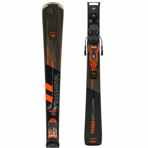 Rossignol FORZA 40° V-CA RETAIL XPRESS + XPRESS 11 GW Sjezdové lyže, černá, velikost 164