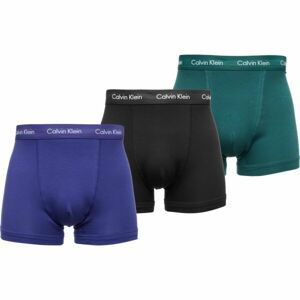 Calvin Klein 3 PACK TRUNKS - STRETCH Pánské trenýrky, mix, velikost L