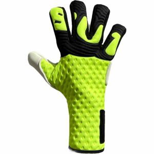 BU1 LIGHT NEON YELLOW NC JR Dětské fotbalové brankářské rukavice, reflexní neon, veľkosť 6.5