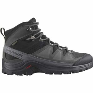 Salomon QUEST ROVE MID GTX W Dámská kožená turistická obuv, tmavě šedá, velikost 41 1/3