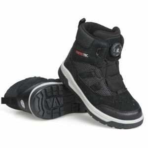 REIMA SLITHERFLASH Dětské zimní boty s membránou, černá, velikost 28