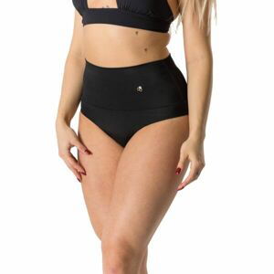 GOLDBEE SHAPEWEAR SWIMWEAR BOTTOMS Dámské stahovací plavecké kalhotky, černá, veľkosť XXXL