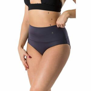 GOLDBEE SHAPEWEAR SWIMWEAR BOTTOMS Dámské stahovací plavecké kalhotky, tmavě šedá, velikost