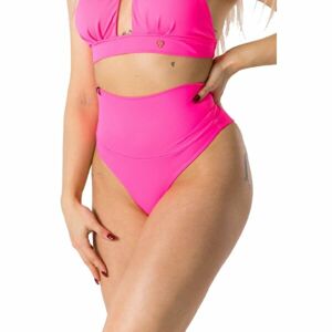 GOLDBEE SHAPEWEAR SWIMWEAR BOTTOMS Dámské stahovací plavecké kalhotky, růžová, velikost 4XL