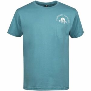 FUNDANGO TALMER POCKET T-SHIRT Pánské tričko, světle modrá, velikost L