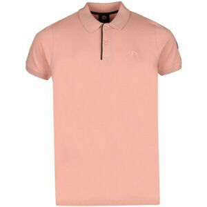 FUNDANGO MOLTON POLOSHIRT Pánské polotričko, růžová, velikost XXL