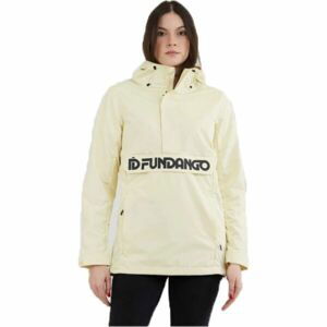 FUNDANGO BETULA LOGO ANORAK Dámská přechodová bunda, žlutá, velikost M