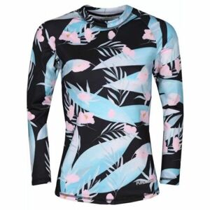 FUNDANGO JOYCE LONG SLEEVE RASHGUARD Dámské tričko do vody, modrá, velikost