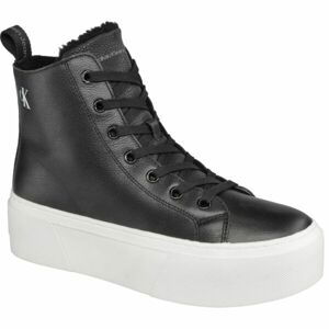 Calvin Klein CUPSOLE FLATFORM MID W Dámské tenisky, černá, velikost