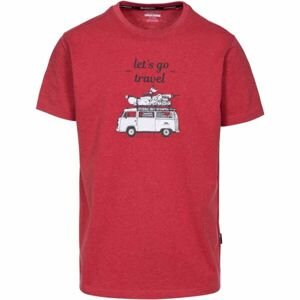 Trespass MOTORWAY Pánské tričko, červená, veľkosť M