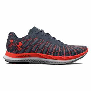 Under Armour CHARGED BREEZE 2 Pánská běžecká obuv, tmavě šedá, velikost 46