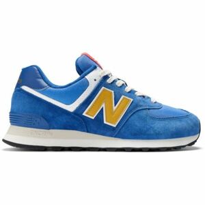 New Balance U574HBG Unisexová volnočasová obuv, modrá, velikost 45.5