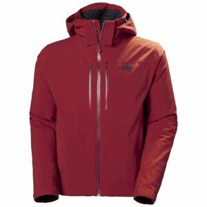 Helly Hansen ALPHA LIFALOFT Pánská lyžařská bunda, červená, velikost