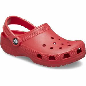 Crocs CLASSIC CLOG K Dětské pantofle, červená, velikost 30/31