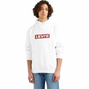 Levi's T3 RELAXD GRAPHIC HOODIE Pánská mikina, šedá, velikost S