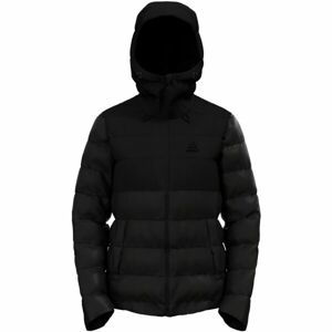 Odlo W SEVERIN N-THERMIC HOODE INSULATED JACKET Dámská péřová bunda, černá, velikost XL