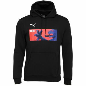 Puma HOODIE Pánská mikina, černá, veľkosť XXXL