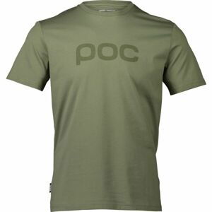 POC TEE Pánské triko, khaki, veľkosť M