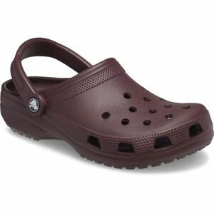 Crocs CLASSIC CLOG Unisex pantofle, vínová, velikost 41/42