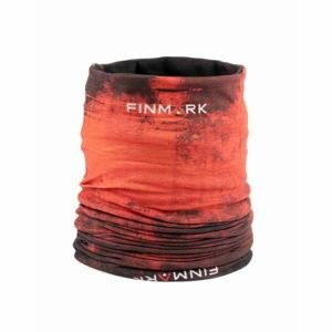 Finmark Multifunkční šátek s flísem Multifunkční šátek, červená, velikost UNI