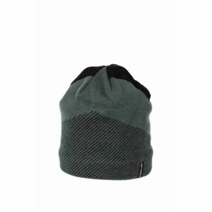Finmark zimní čepice Zimní pletená čepice, tmavě zelená, velikost UNI
