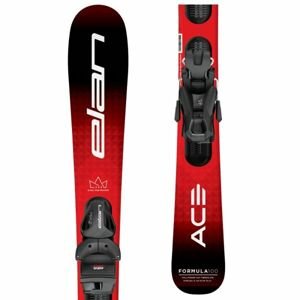 Elan FORMULA RED JRS + EL 4.5 GW Dětské sjezdové lyže, červená, veľkosť 120