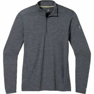 Smartwool M CLASSIC ALL-SEASON MERINO BL 1/4 ZIP B Pánské triko, tmavě šedá, velikost L